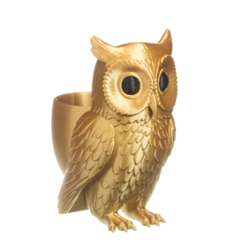 Organizer na biurko „Sowa” – stojak na długopisy 3D